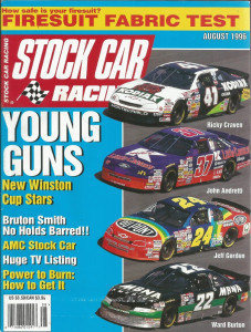 STOCK CAR RACING 1996 AUG - AMC Stock Car, Bruton Smith, Spanaway Speedway